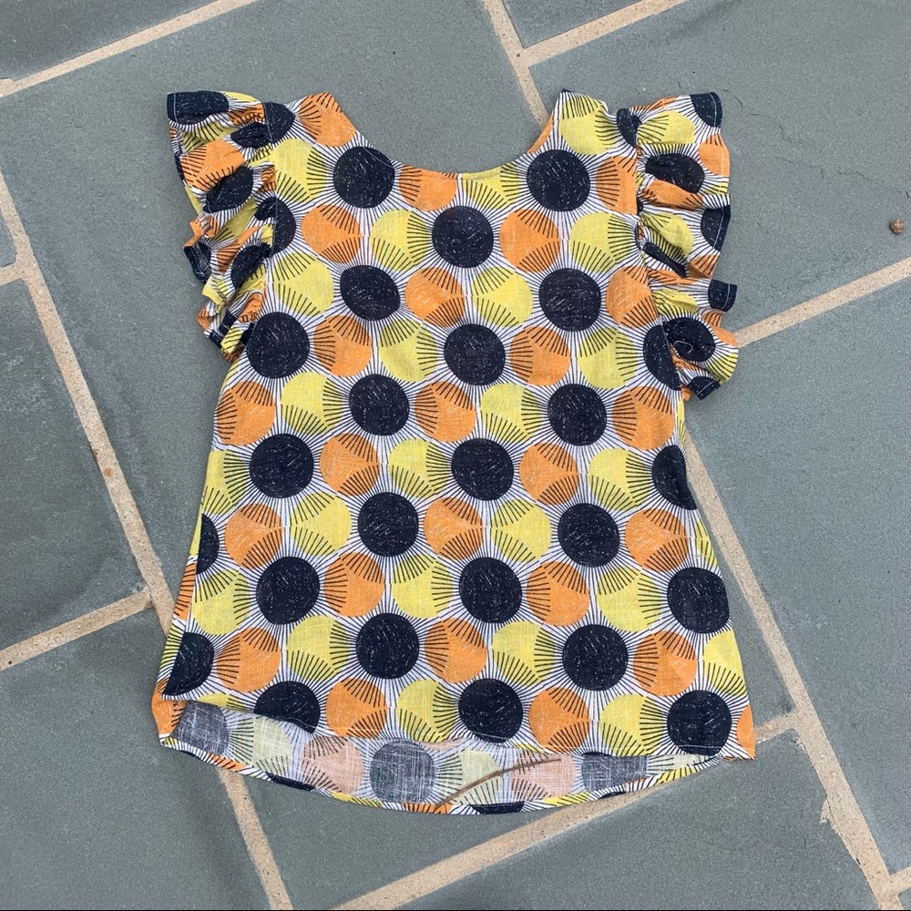 Floral Ruffled Top - Picture 6 of 6